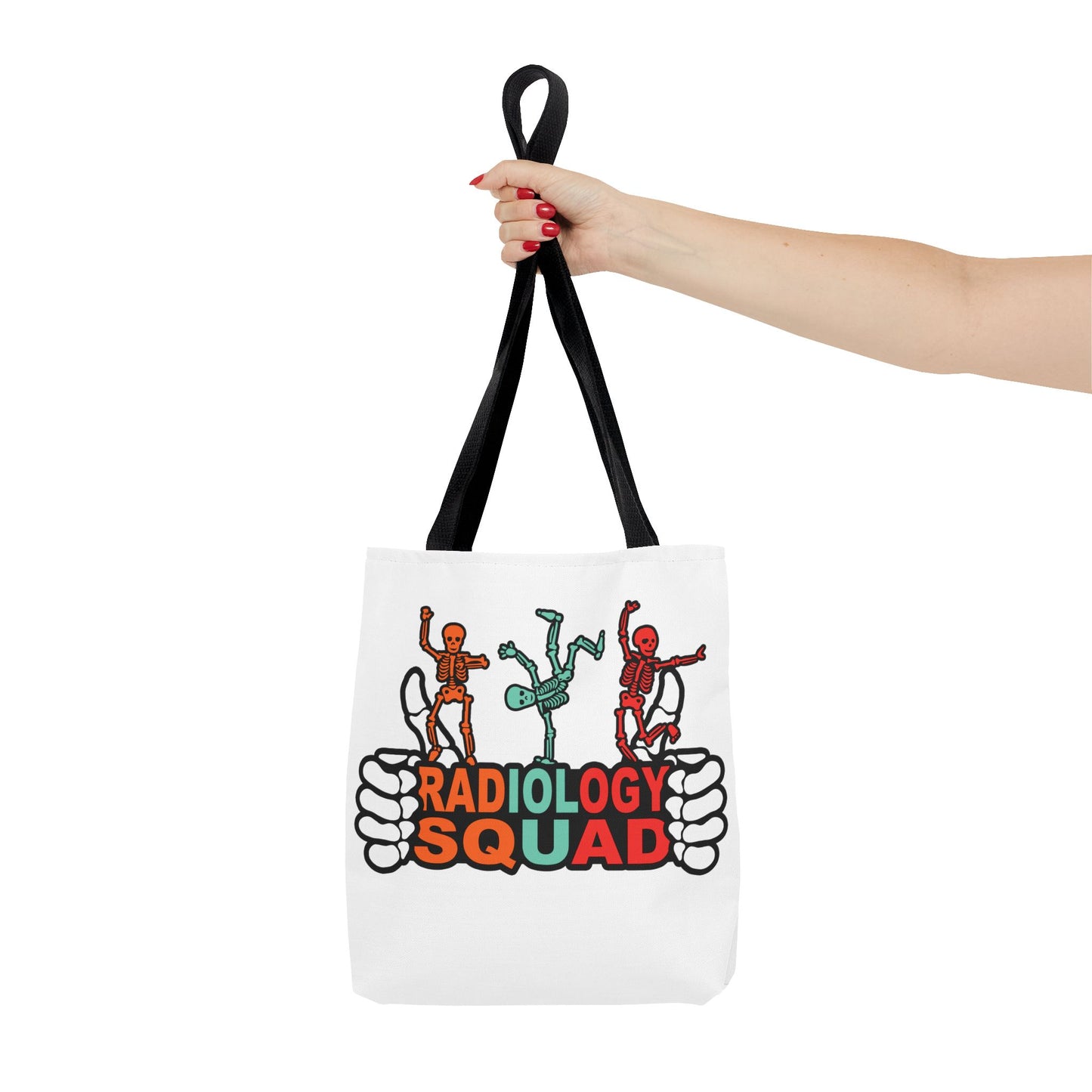 Radiology Squad Tote | Dancing Skeleton Crew Design