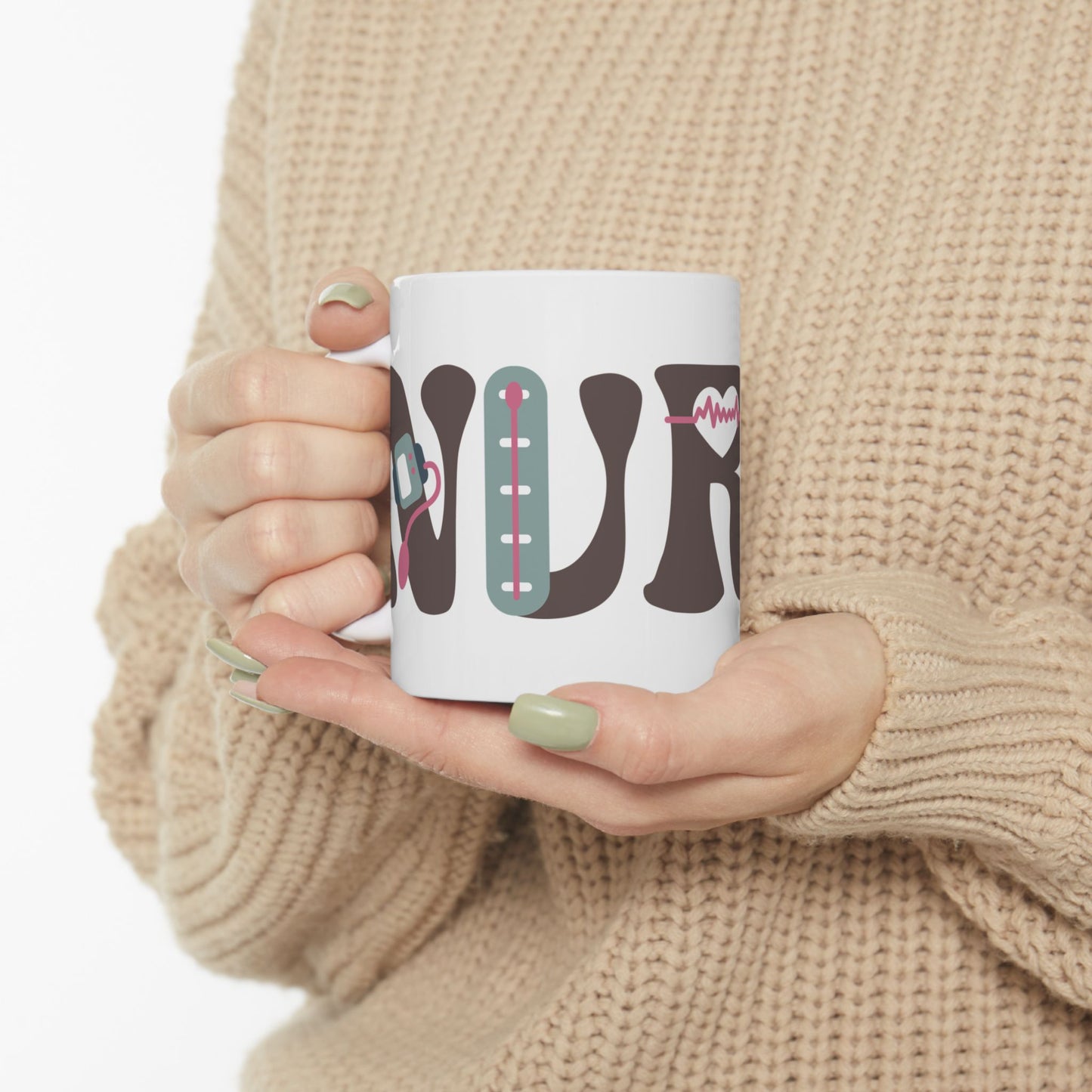 Cute Nurse Coffee Mug – Gift for Nurses & Healthcare Workers