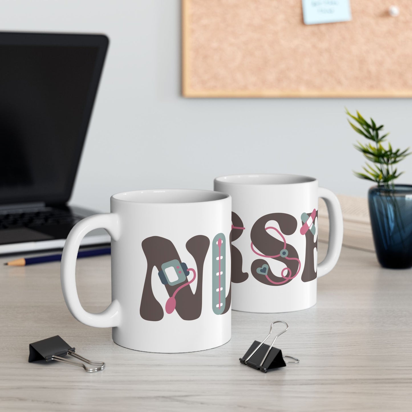 Cute Nurse Coffee Mug – Gift for Nurses & Healthcare Workers