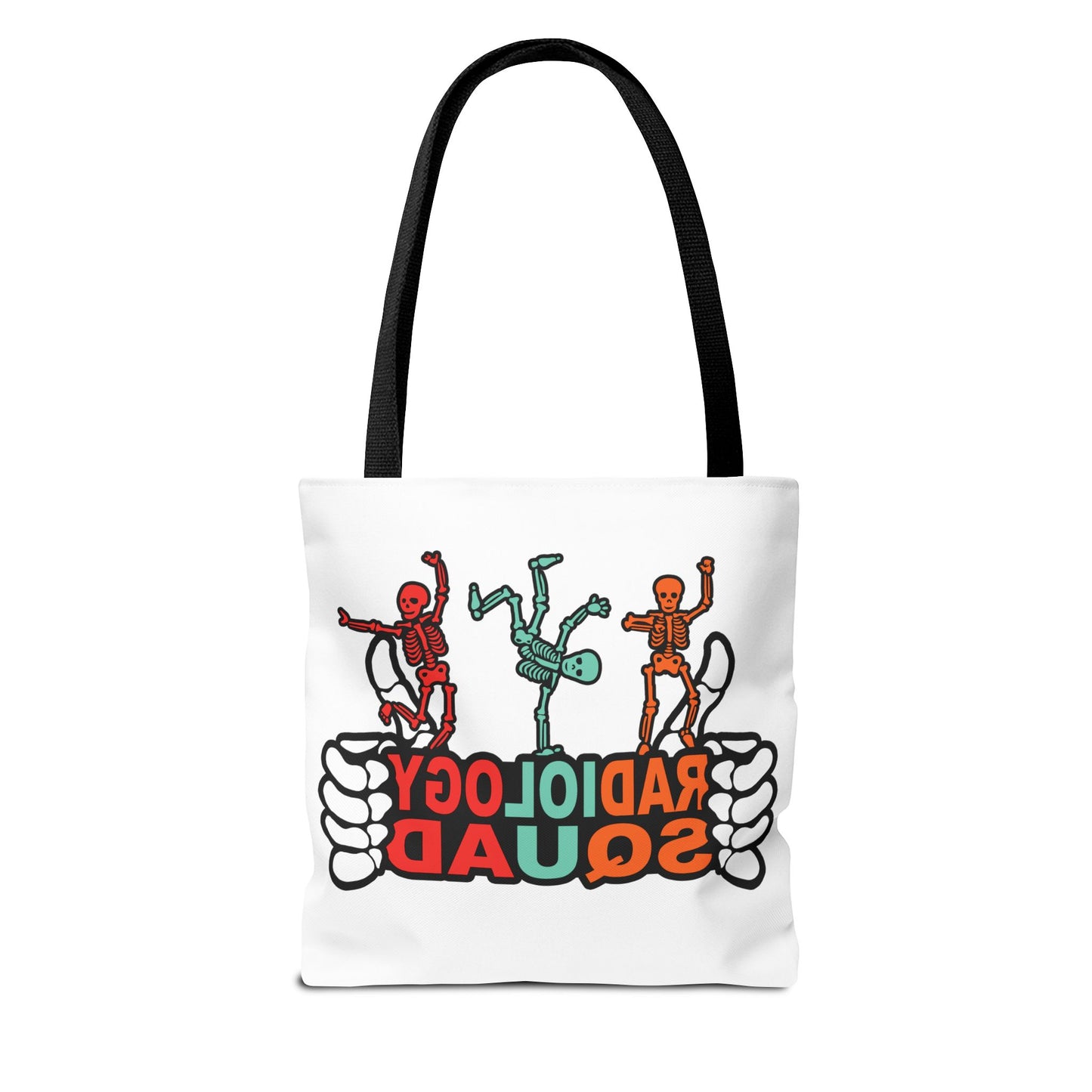 Radiology Squad Tote | Dancing Skeleton Crew Design
