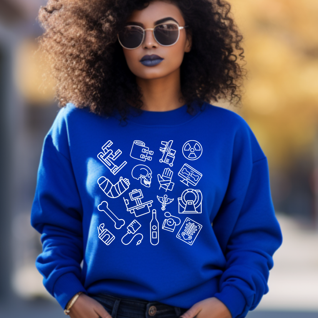 Radiology Icons Sweatshirt