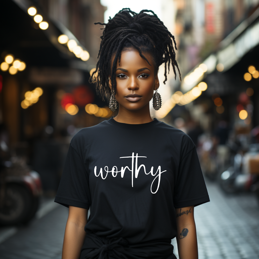WORTHY-print transfer only