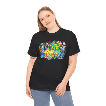 Radiology Crew Unisex Heavy Cotton Tee, Funny Radiology T-Shirt, Gift for Rad Tech, Medical Humor Tee, Radiologist Appreciation Day Shirt
