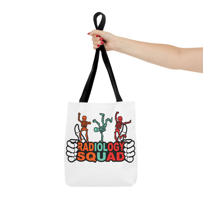 Radiology Squad Tote | Dancing Skeleton Crew Design