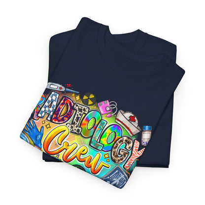 Radiology Crew Unisex Heavy Cotton Tee, Funny Radiology T-Shirt, Gift for Rad Tech, Medical Humor Tee, Radiologist Appreciation Day Shirt