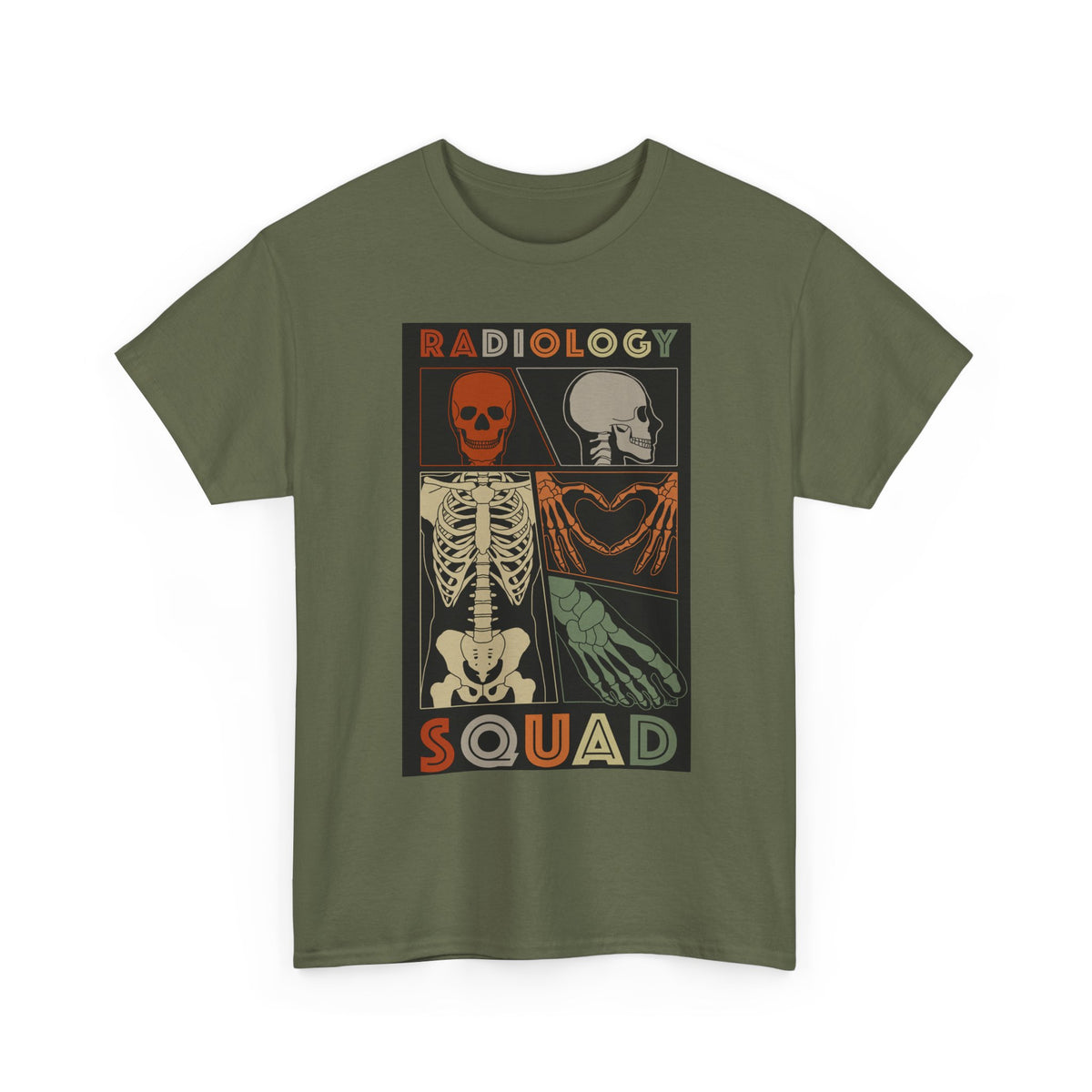 Radiology Squad Comic Tee - Full Color
