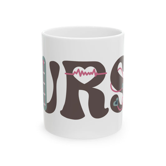 Cute Nurse Coffee Mug – Gift for Nurses & Healthcare Workers