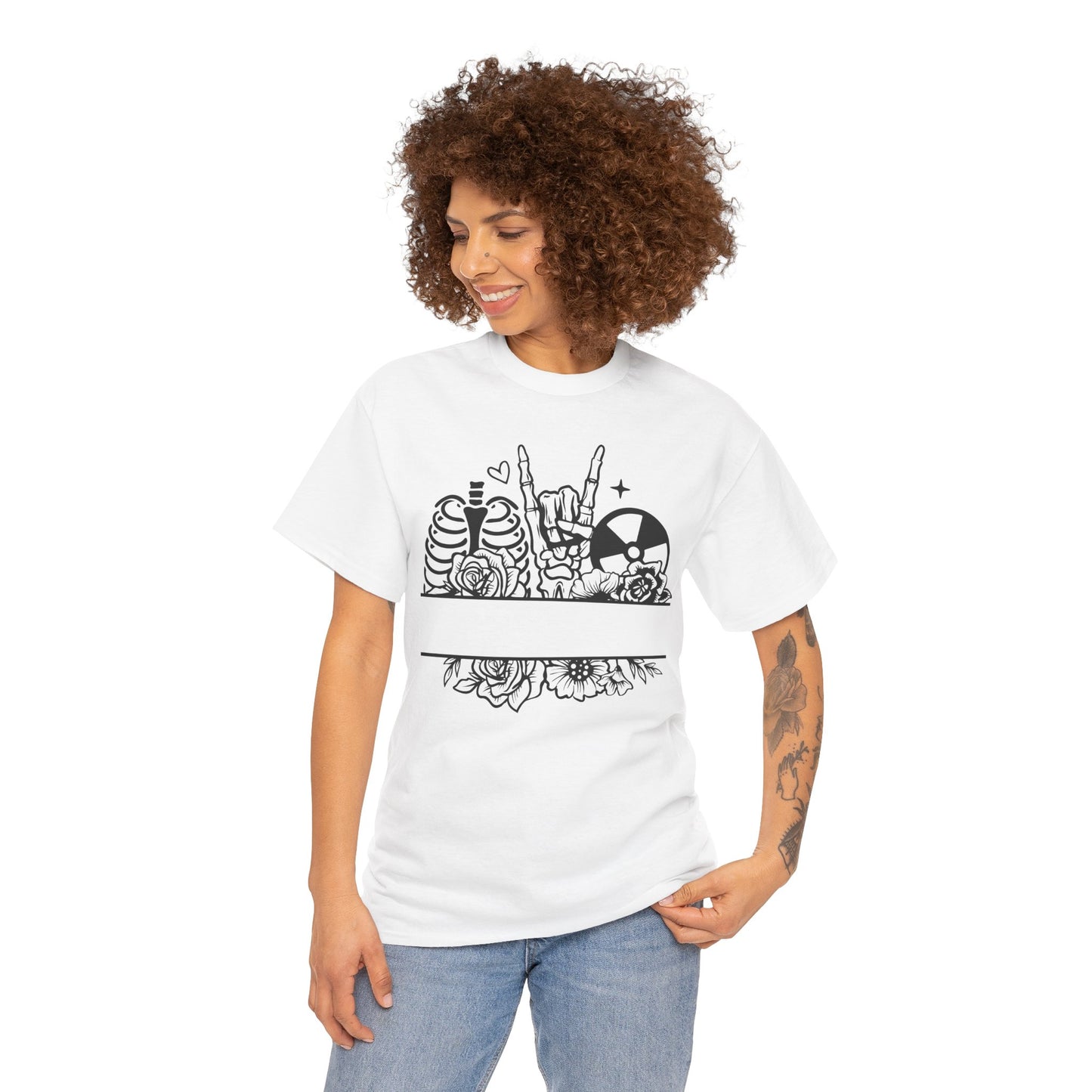 Rock On Skeleton Tee