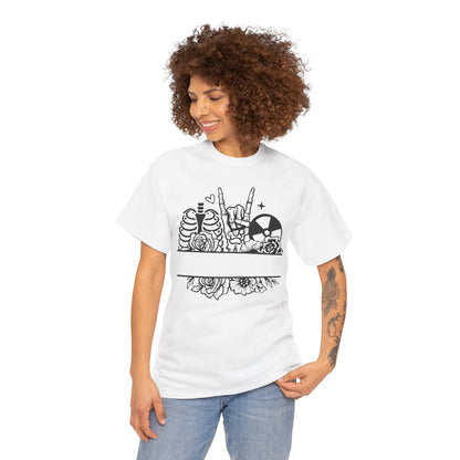 Rock On Skeleton Tee