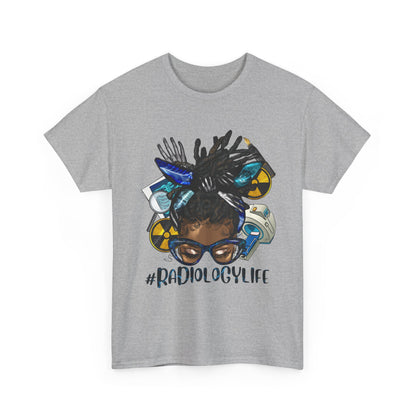Radiology Life Tee - Unisex Heavy Cotton T-Shirt, Perfect Gift for Medical Professionals, Radiology Enthusiasts, Casual Wear, Everyday Style