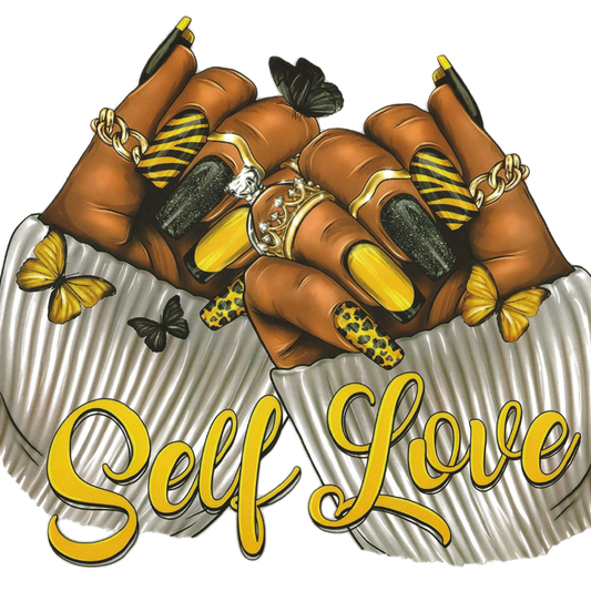 SELF CARE NAILS-print transfer only