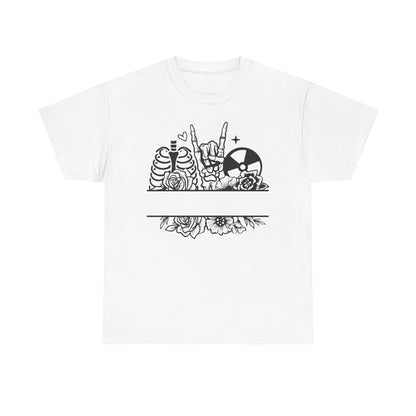 Rock On Skeleton Tee