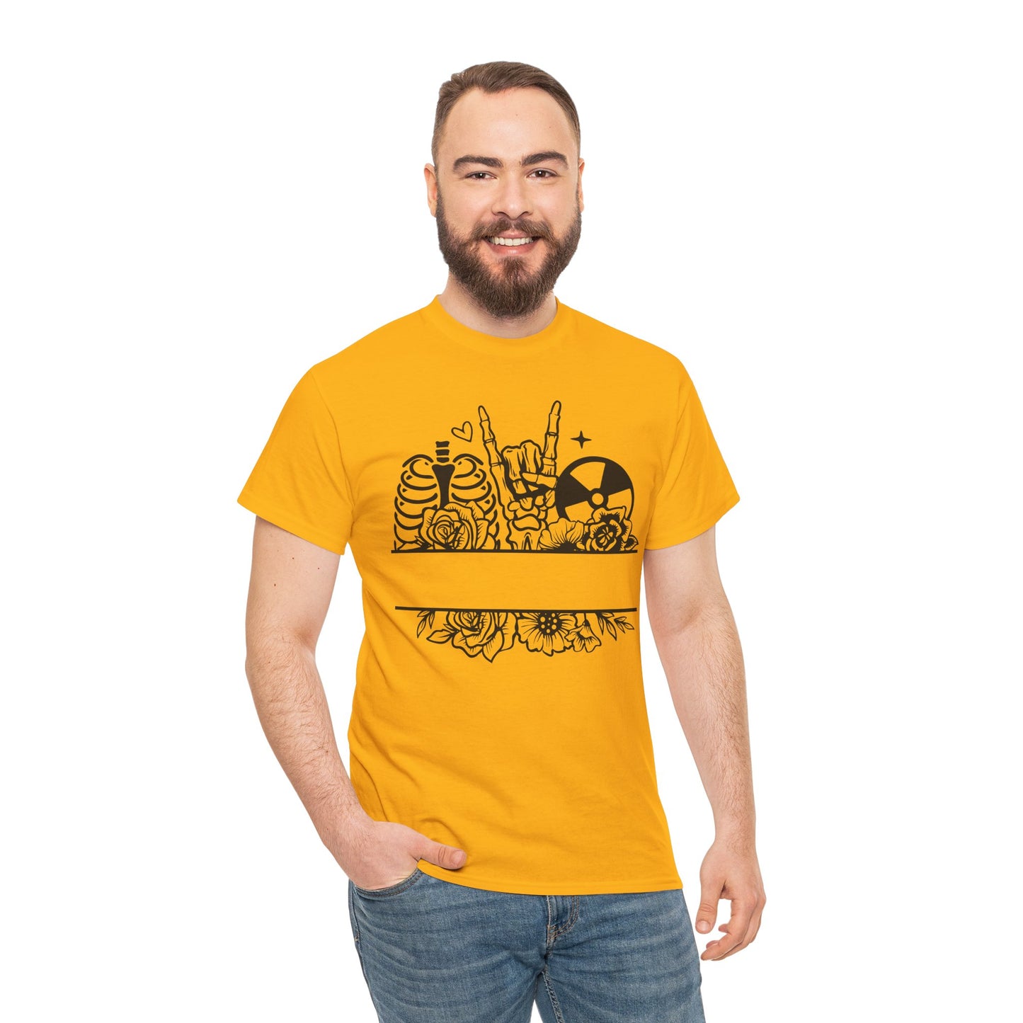 Rock On Skeleton Tee