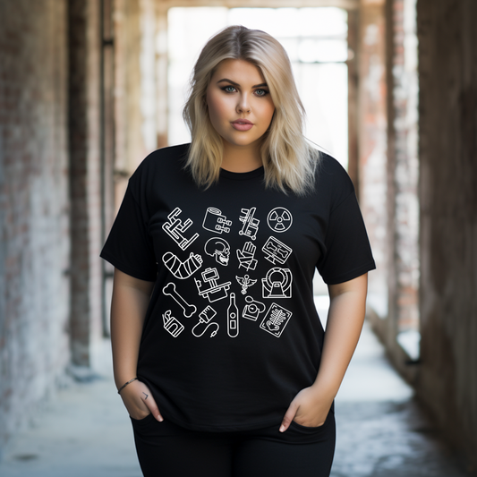 Radiology Icons T-shirt