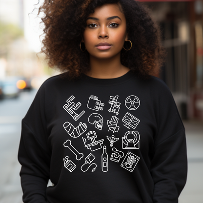 Radiology Icons Sweatshirt