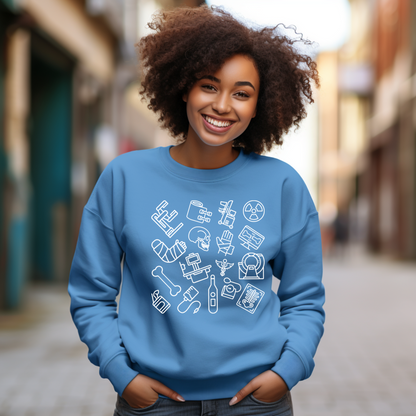 Radiology Icons Sweatshirt