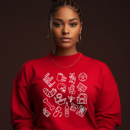 Radiology Icons Sweatshirt