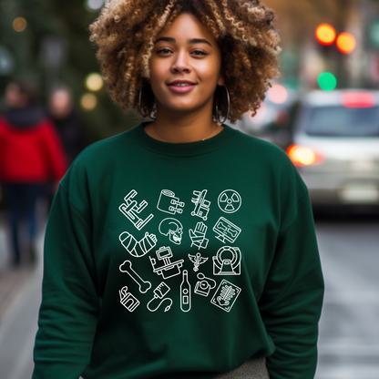 Radiology Icons Sweatshirt