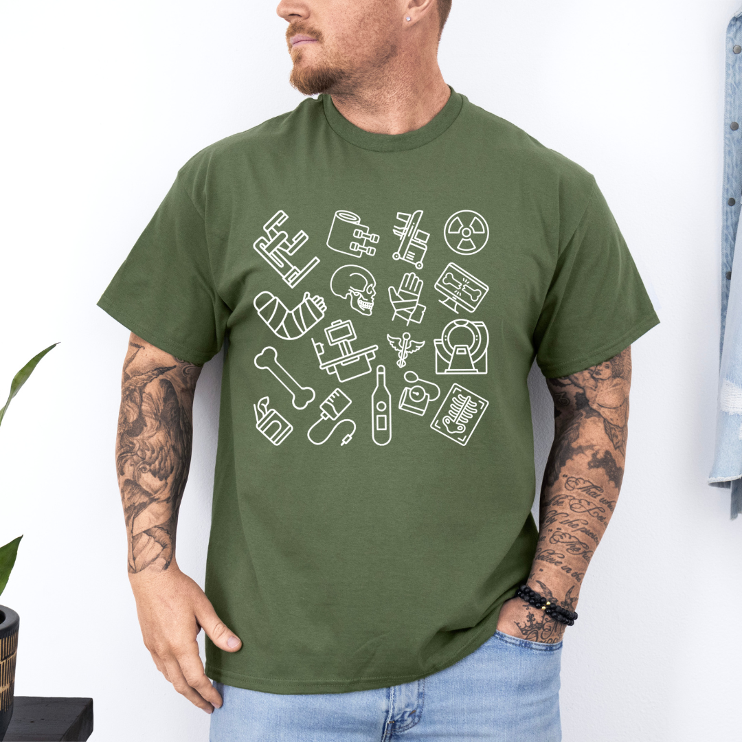 Radiology Icons T-shirt