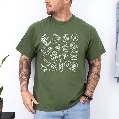 Radiology Icons T-shirt
