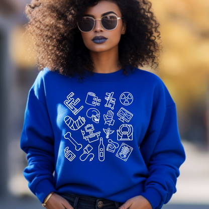 Radiology Icons Sweatshirt